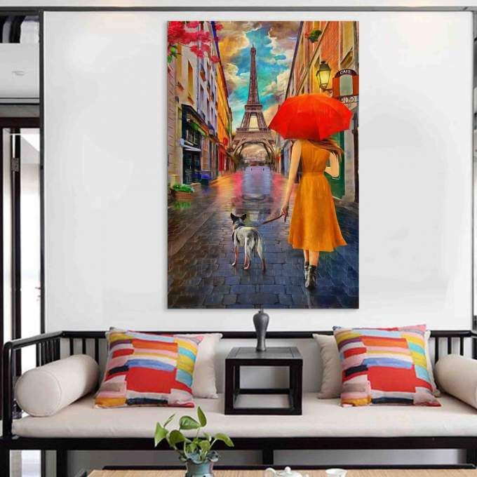 CANVAS PARIS PEINTURE MULTI
